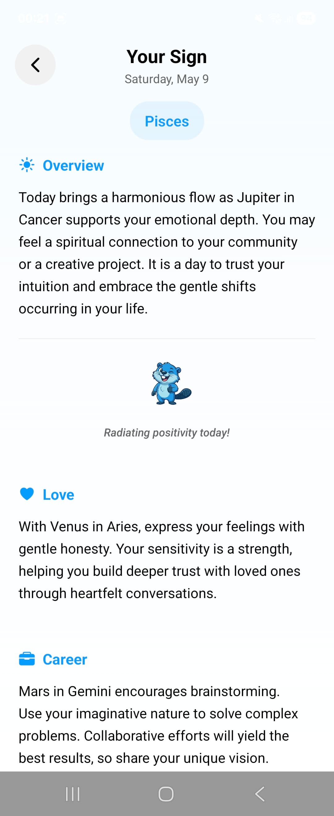 AI Horoscopes screenshot 2
